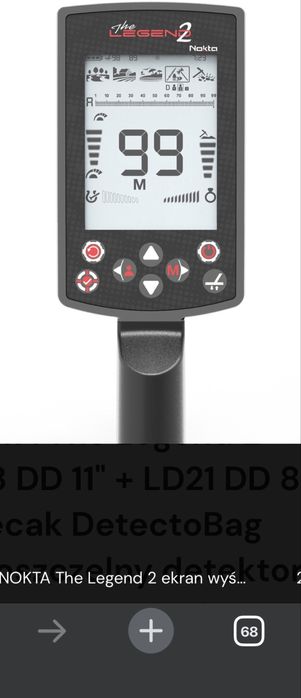 Wykrywacz metali NOKTA The Legend 2. - zamiana - nowość
