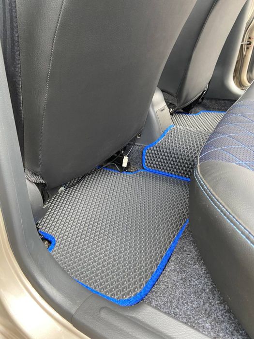 Ева коврики в авто Ланос Єва коврики Eva килимки