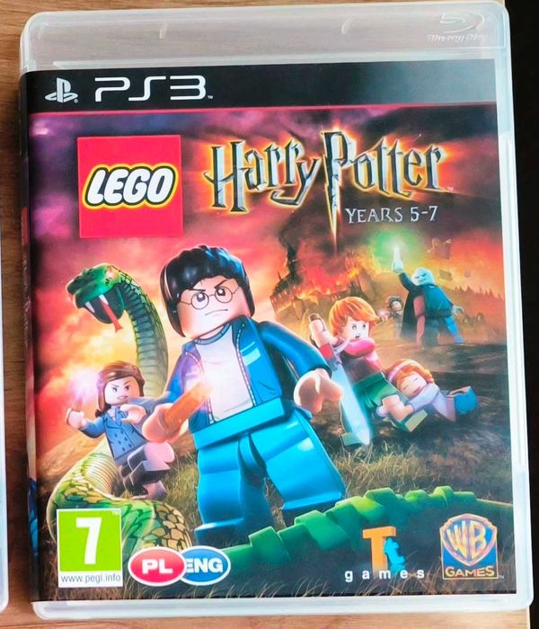 LEGO Harry Potter: Lata 5-7 PS3 PL - jak NOWA, inne tytuły!