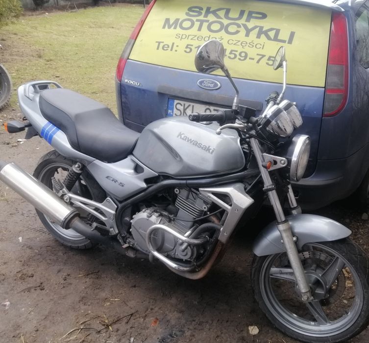 Kawasaki 500 er5 części zegary lagi silnik wydech koła swap byggy quad