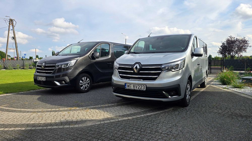 Wynajem busa 9 osób, Renault trafic long