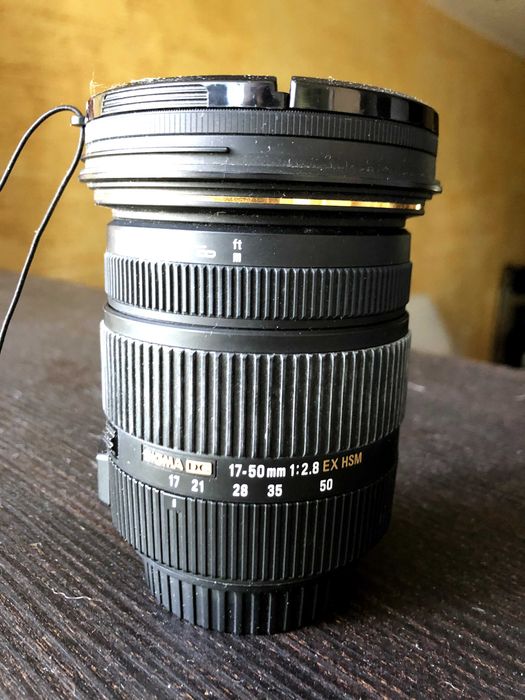 sigma 17 50 28 nikon - купить объективы - Цена на OLX.ua