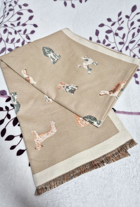 Італійський шарф з песиками