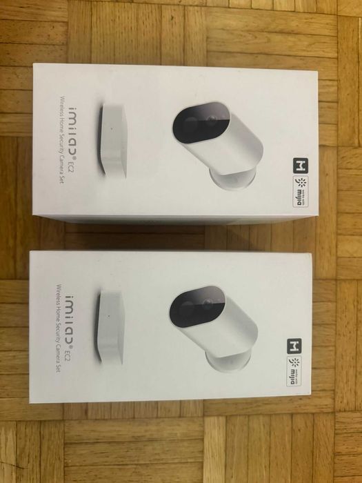 2x IMILAB EC2 Bezprzewodowe Kamery WiFi + stacje bazowe | nowe