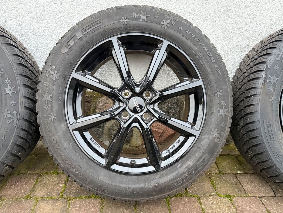 Koła felgi Opel Mokka Crossland Citroen 4x108 zima 215/60/17