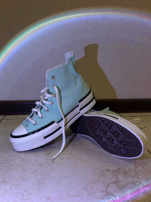 Нові Converse, м'ятного кольору, оригінал, 39р