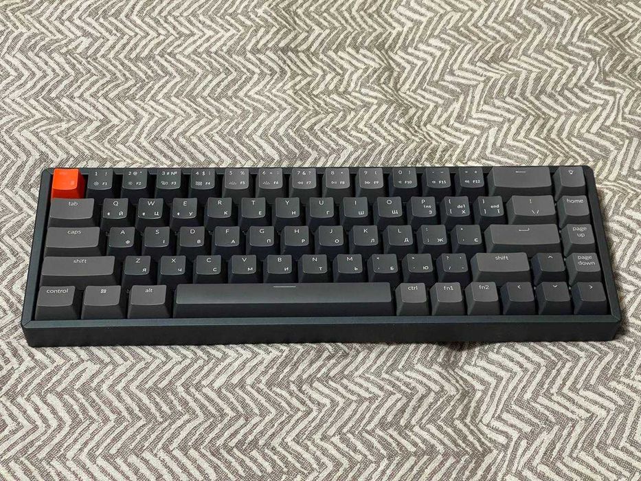 Клавіатура Keychron K6 68 Key Hot-Swap RGB Red