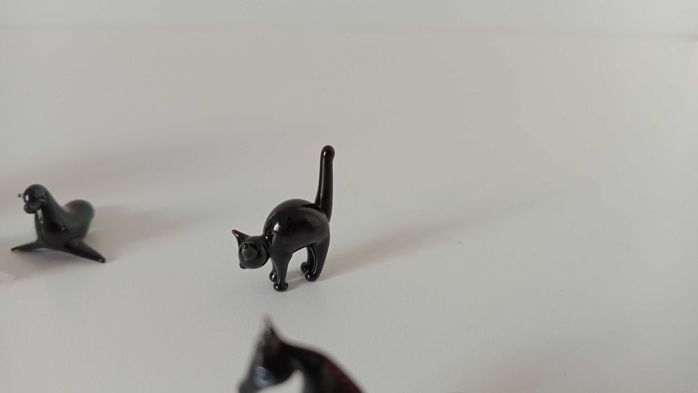 Miniaturas Animais em Vidro Murano