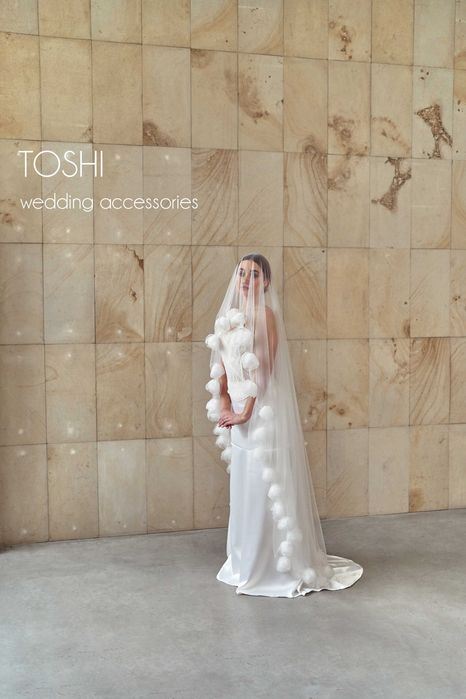 Весільні фати з 3д квітими