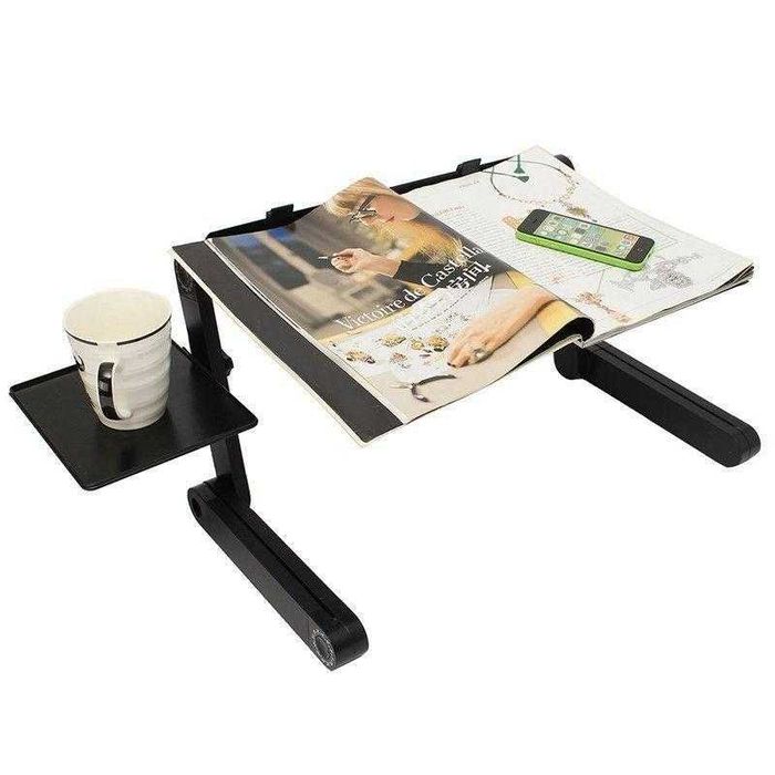 Столик-підставка для ноутбука Laptop Table T8 з охолодженням
