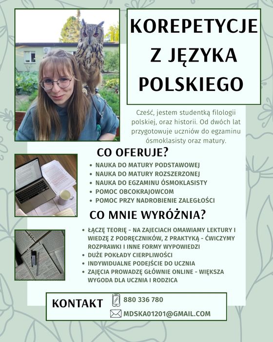 Korepetycje z języka polskiego