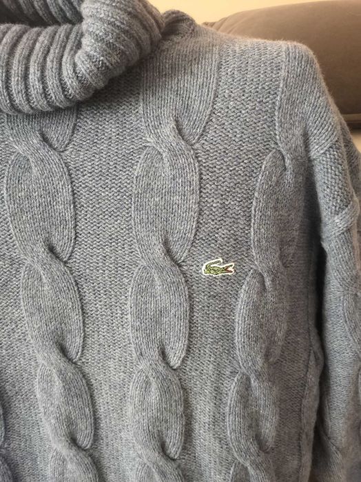 Lacoste vintage  knit swetr