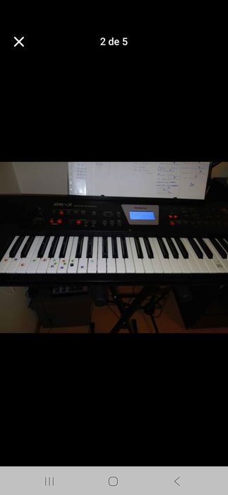 Teclado Roland BK3 para TROCAR