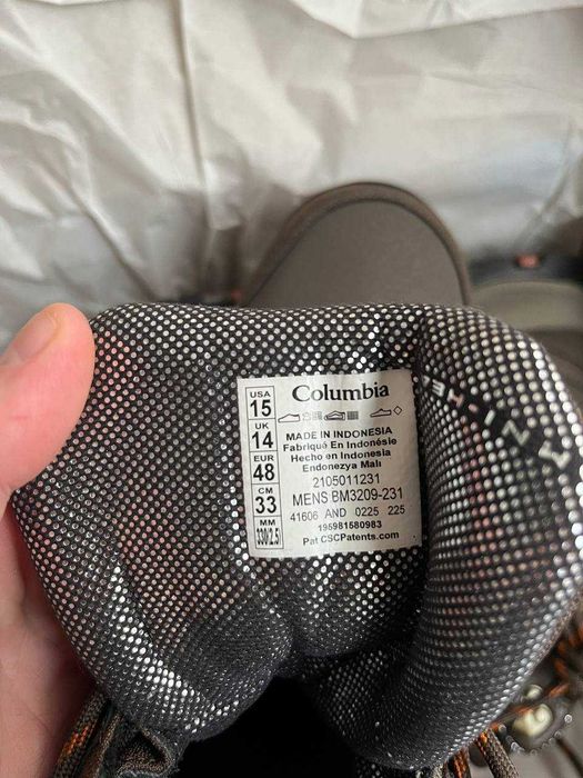 Взуття, кросівки, чоботи Columbia Gunnison™ оригінал з США 48 розмір