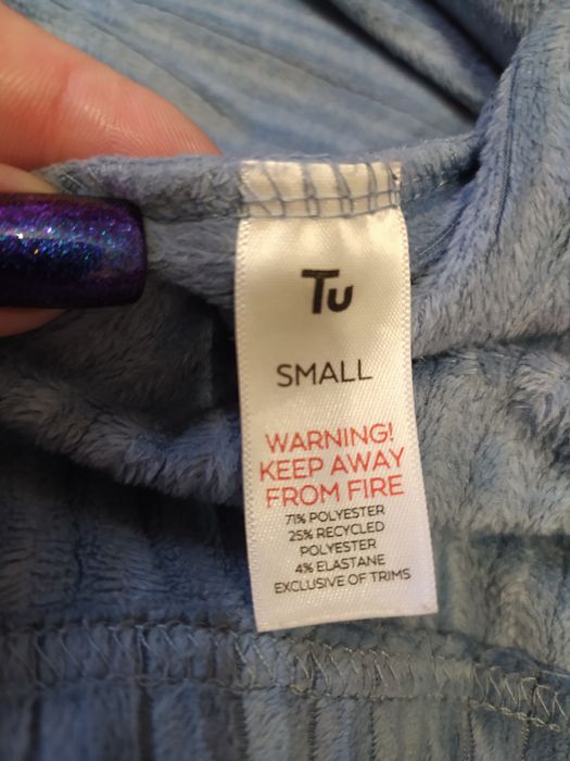 Женский велюровый халат с-м