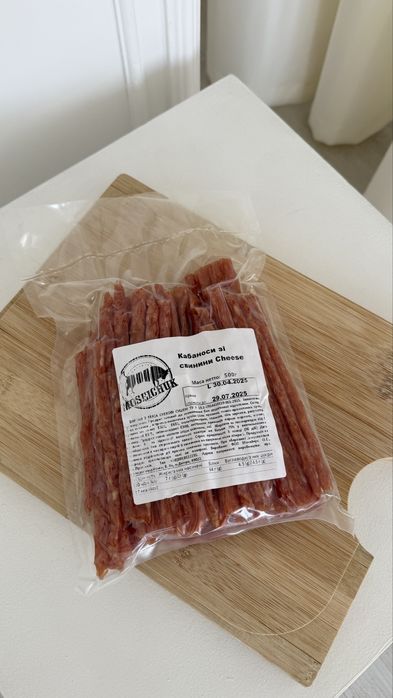 Джерки від Мосейчук! Оптові виробники сушених мʼясних снеків.