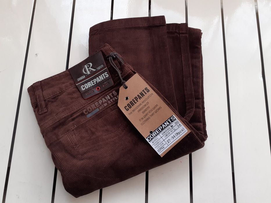 Вельветовые брюки