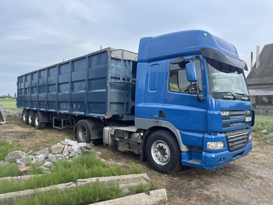 Daf cf85 зерновоз,самоскид,самосвал,контейнеровоз полуприцеп,сцепка