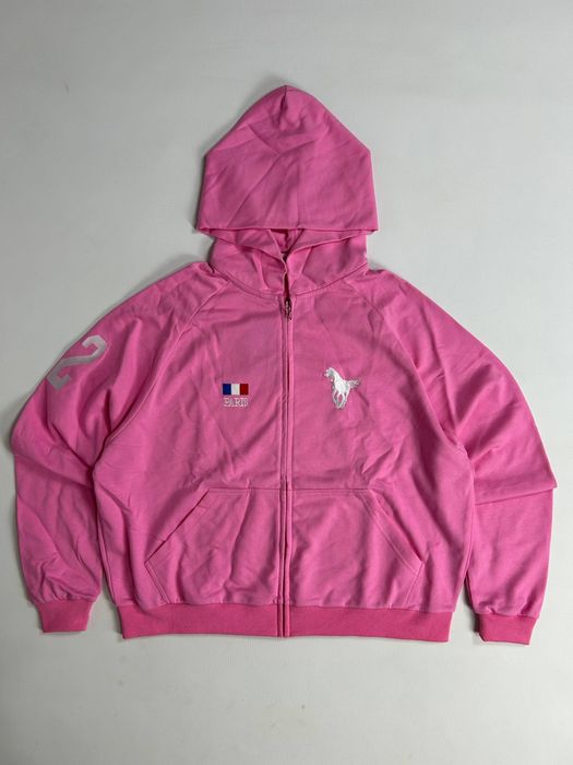 Balenciaga Paris zip up pink зіпка баленсі баленсіага рожева худі худак S M L