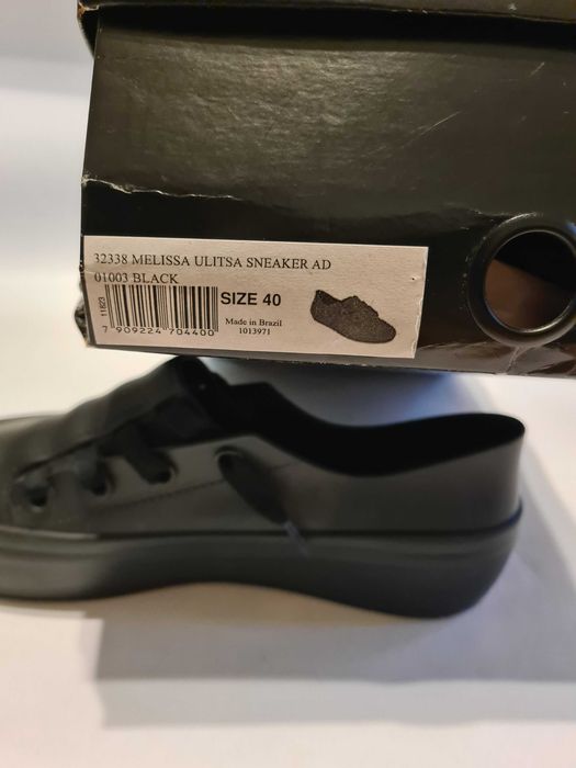 Buty Melissa czarne r40