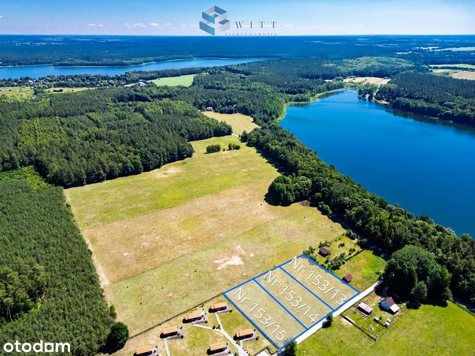 Wynki | działki 140 m od jeziora | Mpzp