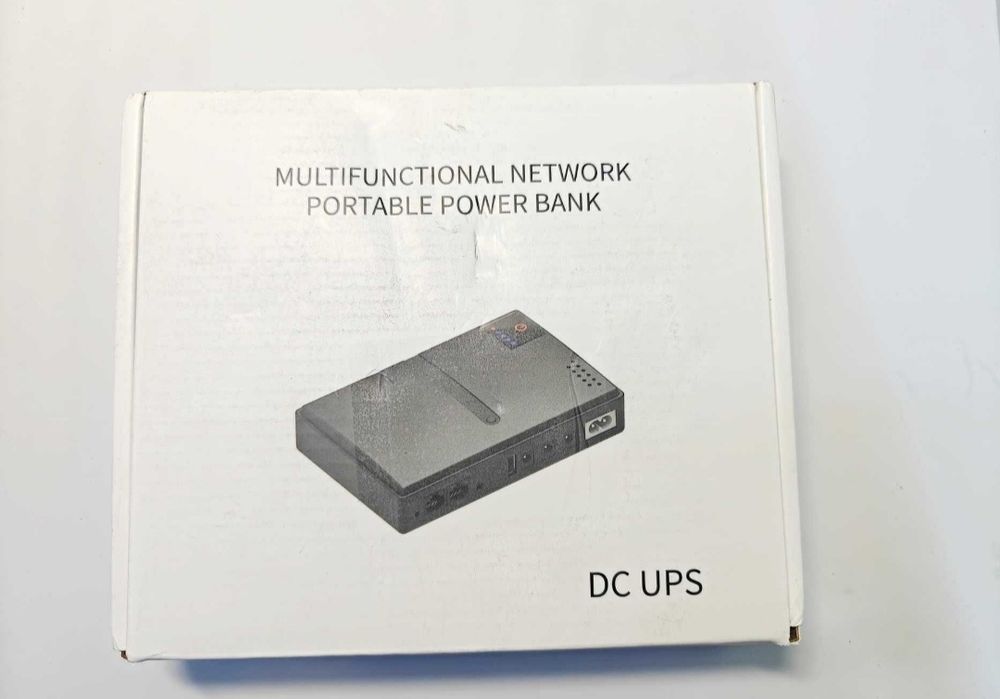 Безперебійник для роутера UPS DC1018L, ДБЖ 18650 павербанк для Wi-Fi