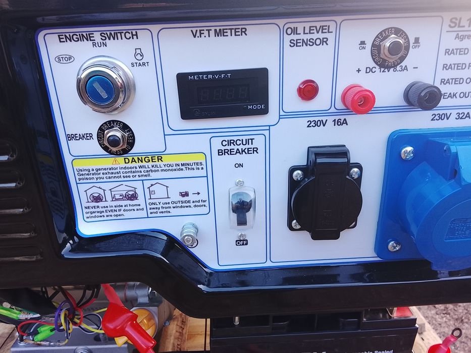 Agregaty prądotwórcze 8,5 kw 8500 Wat benzyna plus gazowe na LPG gaz ziemny lub gaz z butli lub z instalacji domowej gaz ziemny waga agregatu 102kg
