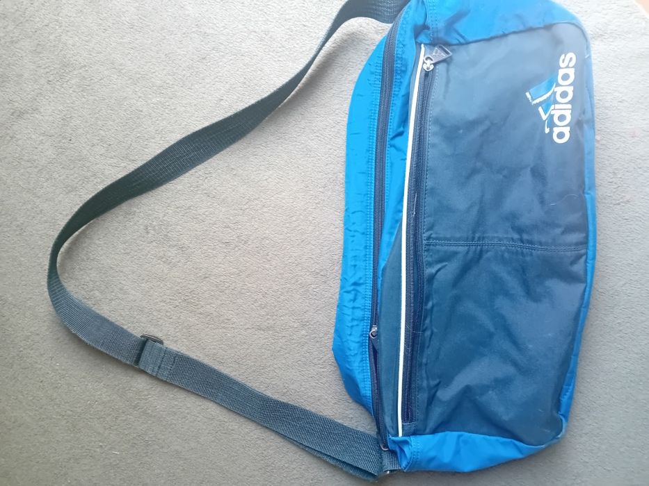 #adidas torba sportowa granatowa