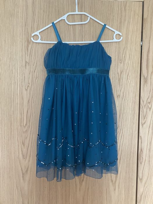 Tiulowa sukienka na ramiączkach 122/128 kappahl