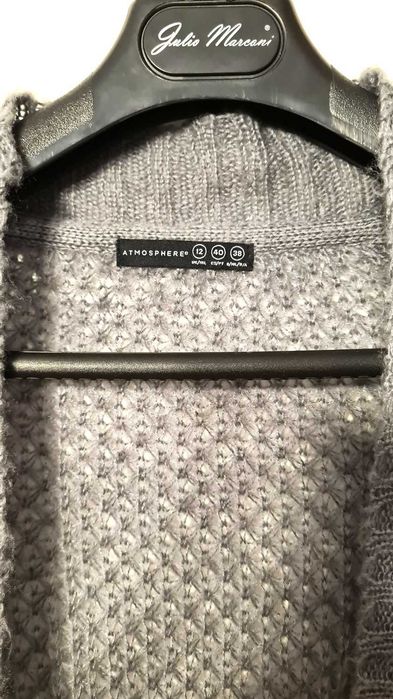 Sweter szary długi Atmosphere 12/40/L