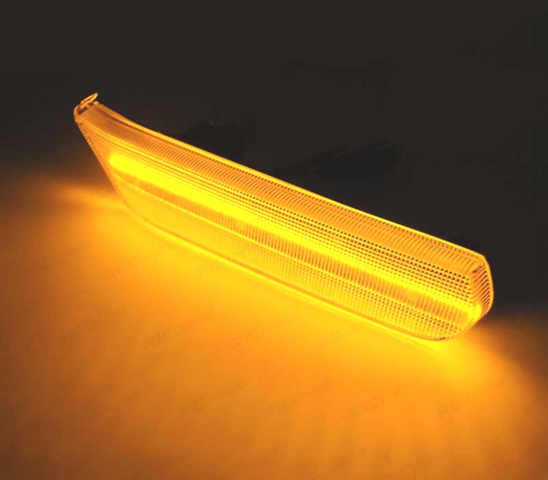 PISCAS LATERAIS PORSCHE CARRERA 911 996 BOXSTER 986 96-04 LED DINAMICO BRANCO