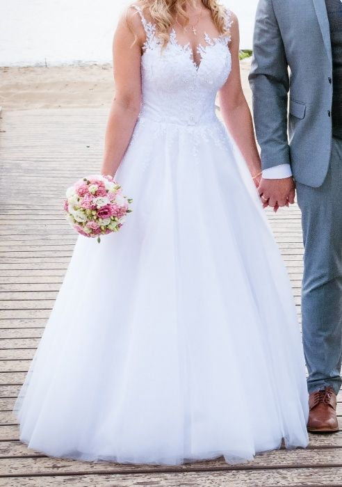 Suknia ślubna princessa/księżniczka model Gawra