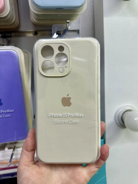 Силіконовий чохол на айфон 15 про макс, чехол чохол iPhone 15 pro max