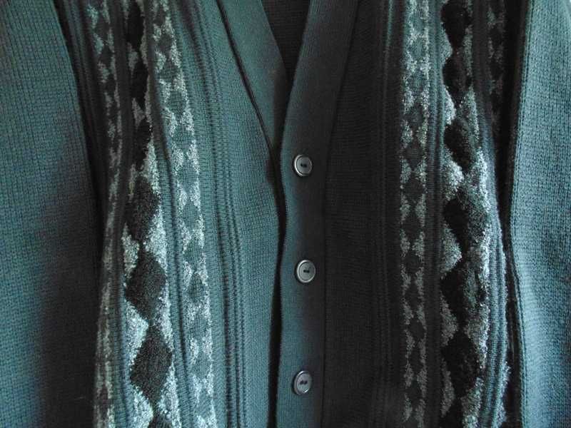 Adwo nowy ciepły grubszy sweter rozpinany męski XL