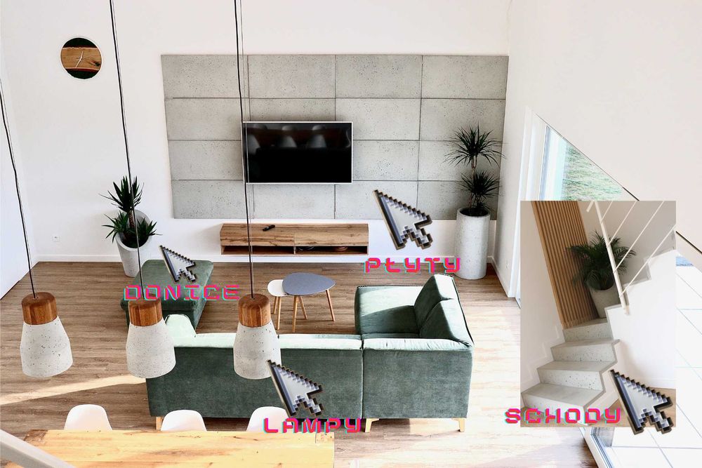 Schody z Betonu architektonicznego Producent Klejone Możliwy Montaż