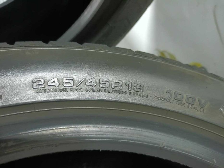 *Шини Goodyear 245/45R18. 2шт. Зима Run Flat 2023р (0476)
