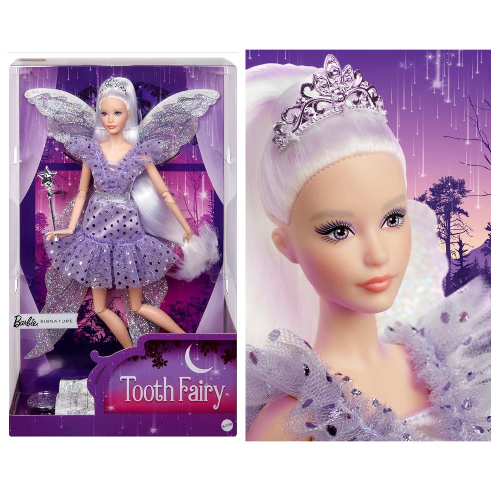 Коллекционная кукла Барби Зубная фея 2022 год Barbie Tooth Fairy: 2 900 ...