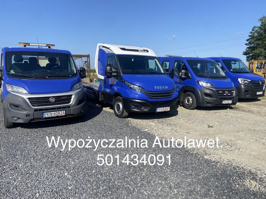 Wypożyczalnia wynajem busów 9 osobowego manual automat