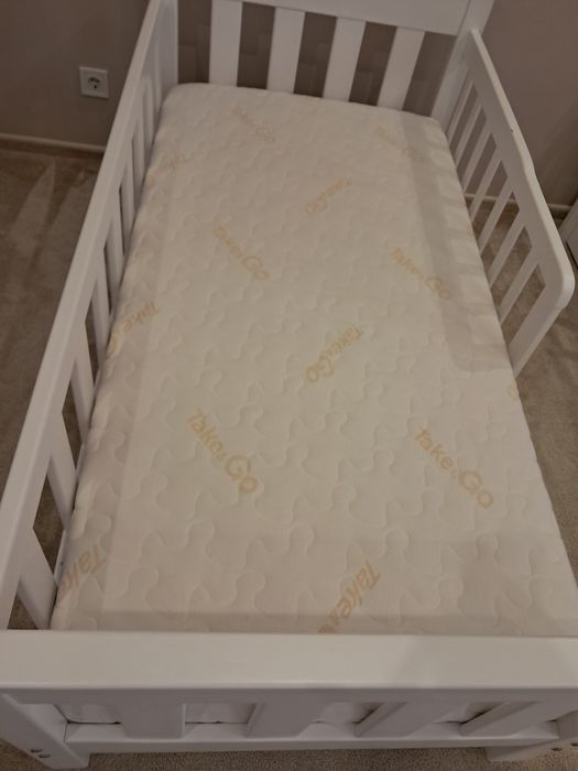 Пррдам Ліжечка дитячи з матрацом