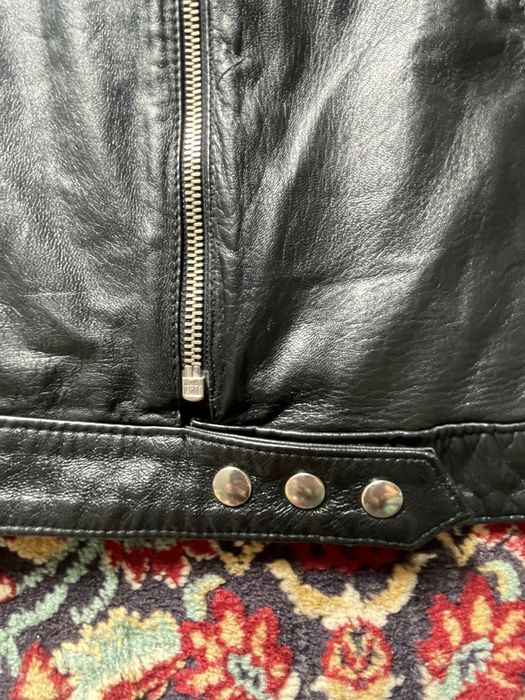 Kurtka skórzana włoska