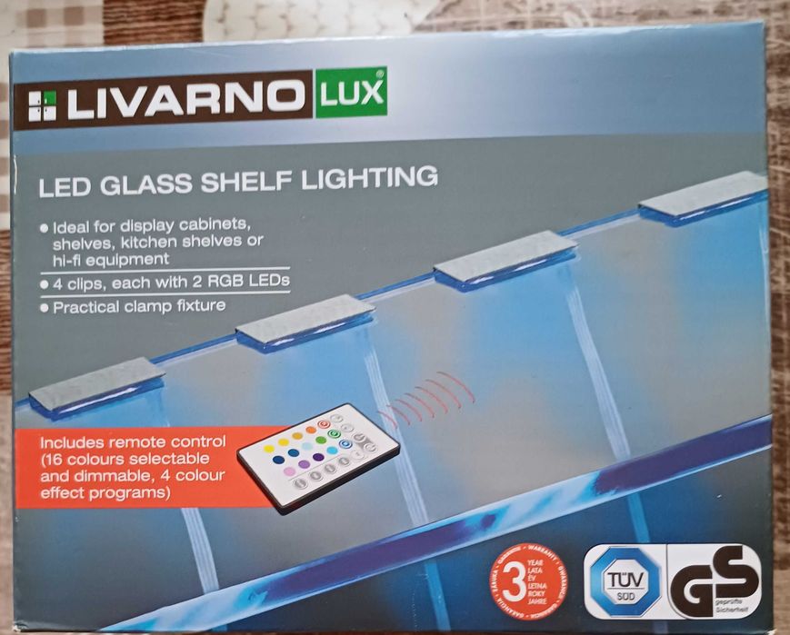 Podświetlenie LED do półek - zestaw - nowe