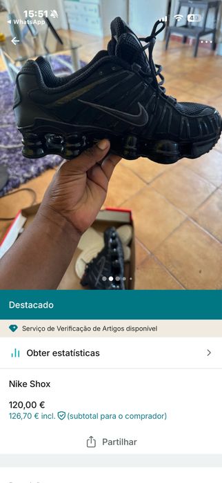 Vendo Nike Shox