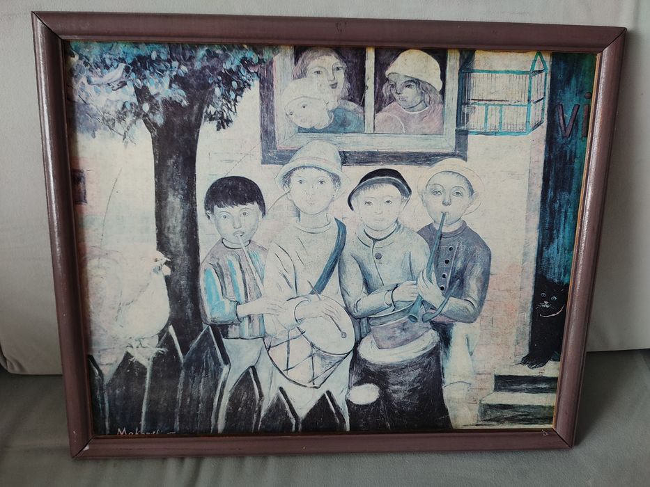 Obraz Tadeusz Makowski kapela dziecięca godula