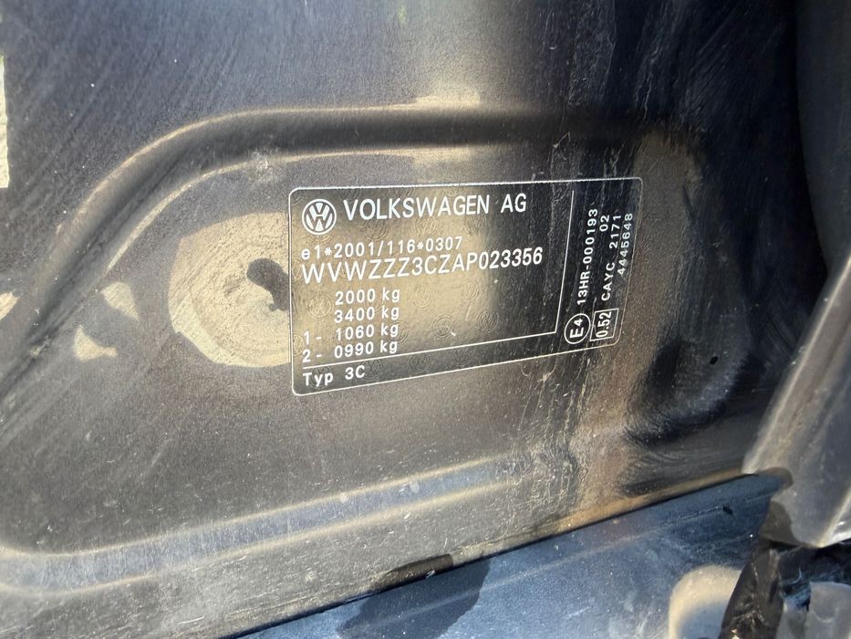Volkswagen Passat B6 1.6 TDI 2009