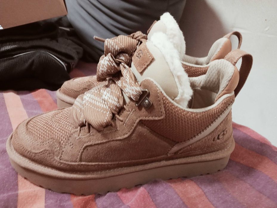 UGG Lowmel Chestnut Brązowe Damskie Buty Sneakersy Buty Roz. 38