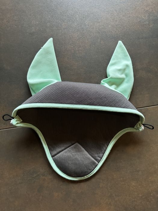 Mietowy czaprak+nauszniki