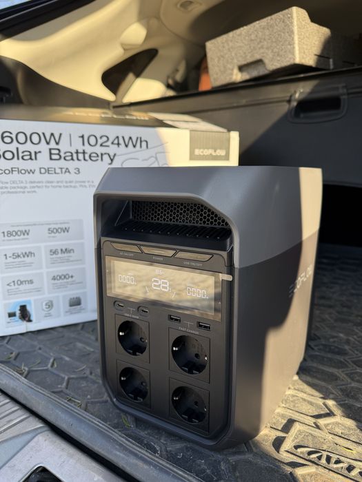 Ecoflow delta 3 EU 220в новая в наличие Киев!!! Зарядная станция