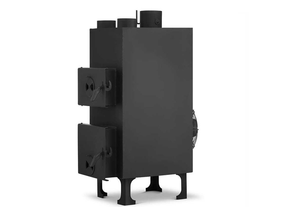 Piec z nadmuchem nadmuchowy grzewczy  koza 15kW Koza. Solidny