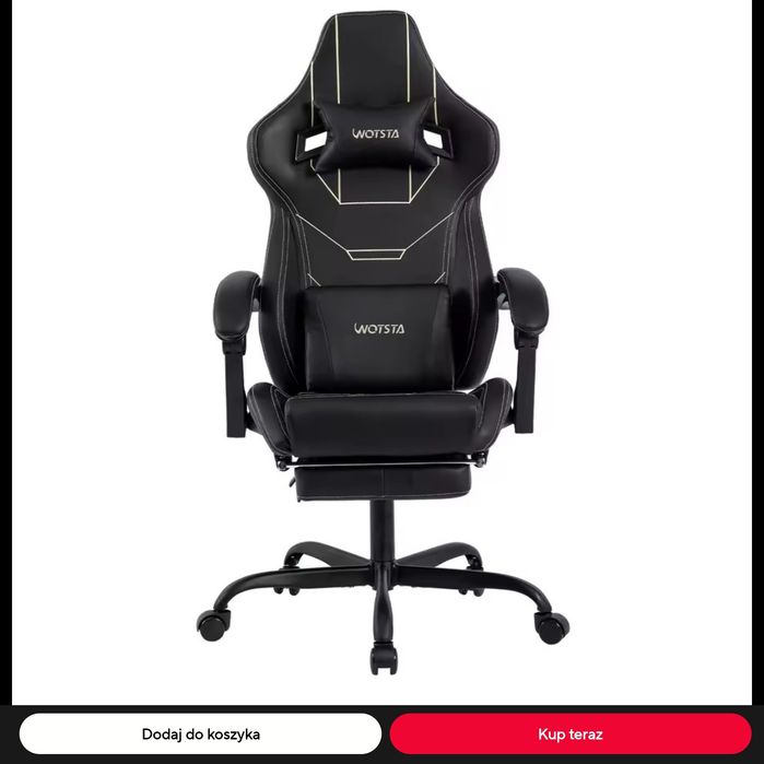 Fotel gamingowy nowy