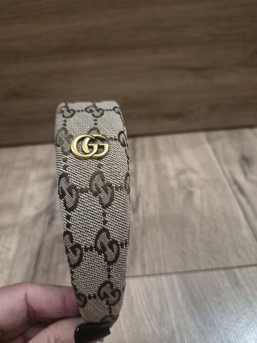 Opaska monogram  Gucci , Nowa opaska do włosów Gucci monogram. Nowa ! Premium opaska !!